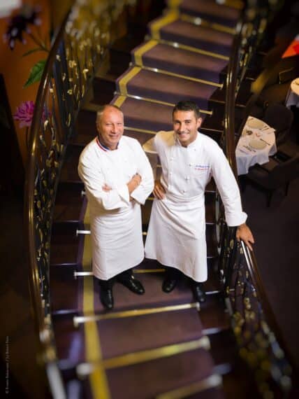 Le Bristol Paris_Chefs Eric Frechon et Jean-Charles Cauquil