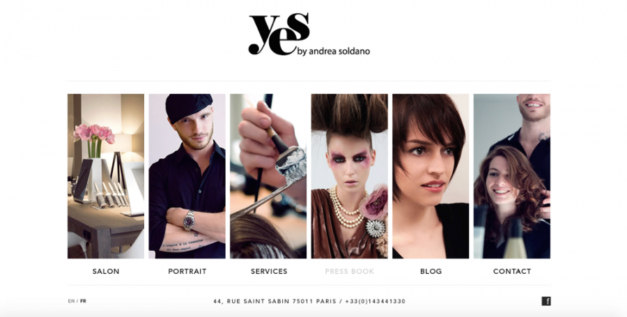 Quand la coiffure devient un art chez YES by Andrea Soldano