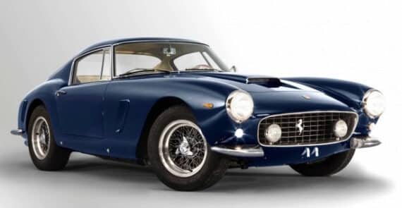 © Artcurial Motorcars pour la photo de la Ferrari 250 GT SWB? 1963 Ferrari 250 GT SWB Berlinetta, châssis 4065 – Estimation : 9 M€ - 12 M€ / 10 M$ - 13,2 M$ 
