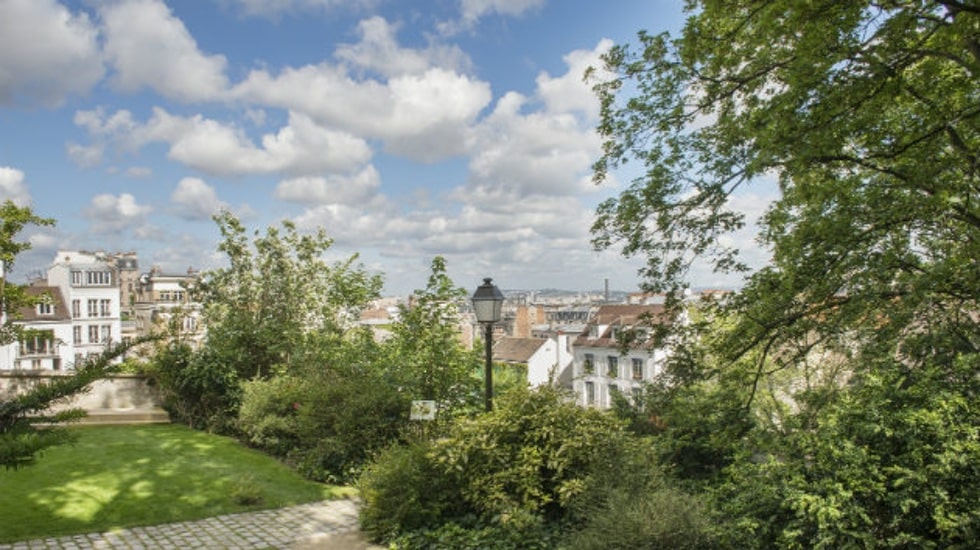 Les Jardins Renoir, lieu secret de la Butte Montmartre