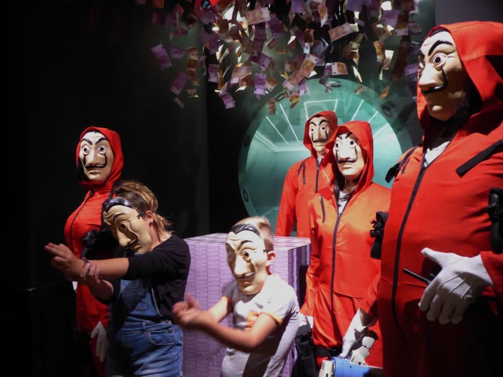 La Casa De Papel Expérience Paris Avis Le gang de La Casa de Papel débarque au musée Grévin • Mon Paris Joli