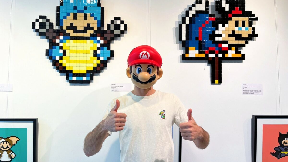 Rencontre avec le street-artiste In The Woup, créateur des crossovers de Mario 