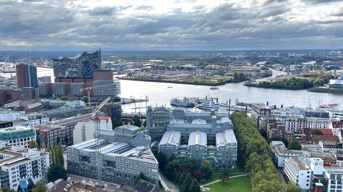 Hambourg vue d’en haut